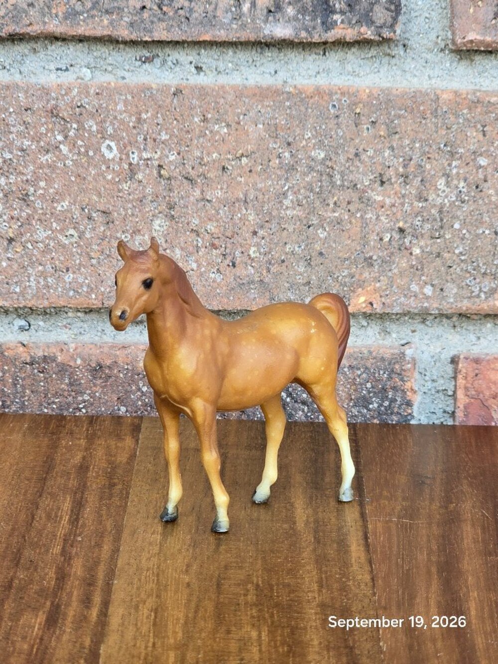 Vintage Breyer Stablemate G1 Arabian Stallion – Dappled Red Chestnut (INV368)